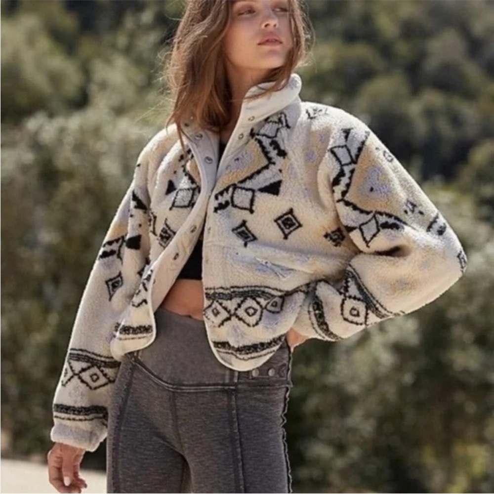 Free People Hit The Slopes Jacket Size Small